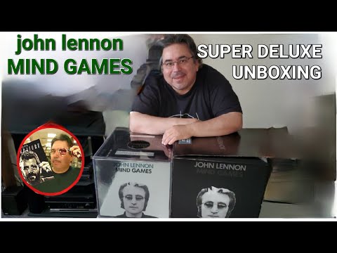 John Lennon MIND GAMES Super Deluxe Cube Unboxing
