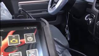 2019 Dodge Ram star connector location plus pin bypass via Smart Pro