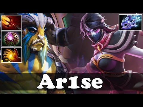 Ar1se 7200 MMR Plays Elder Titan and Templar Assassin - Dota 2