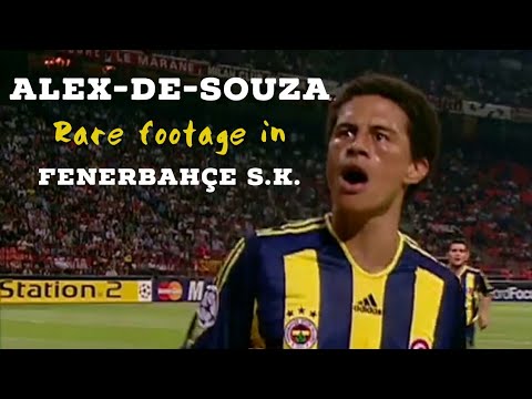 Alex de Souza-The Greatest Midfielder of Fenerbahçe S.K. (rare footage)