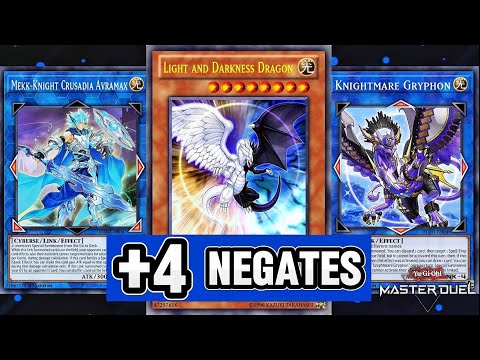 Before RYZEAL !! LIGHT AND DARKNESS DRAGON +4 Negates ft. Protos, Gryphon & Avramax [Master Duel]