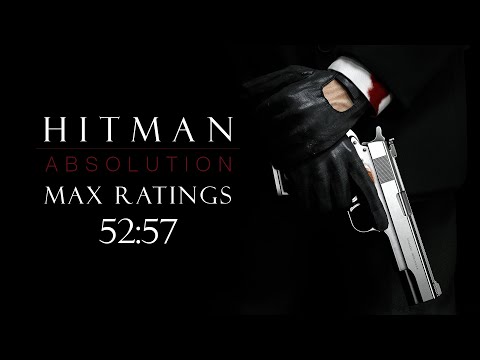 Hitman: Absolution Max Ratings Speedrun in 52:57 (World Record)