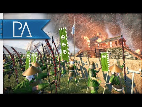 EXPLOSIVE SIEGE BATTLE! - 3v3 Siege - Total War: Shogun 2