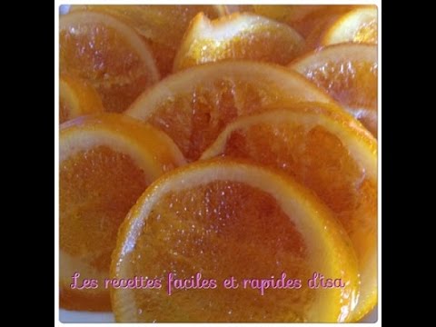 Recette d'orange confit facile