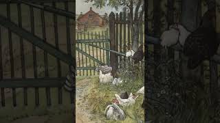 a1386 Carl Larsson (Swedish, 1853-1919) #shorts #art #painting #classical #publicdomain