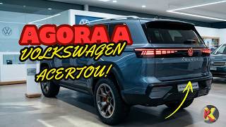 VOLKSWAGEN ACERTA EM CHEIO COM NOVA GERAÇÃO DE SUV E PICAPE E MAIS!