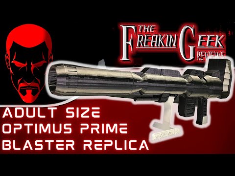 Adult Size OPTIMUS PRIME BLASTER REPLICA: EmGo's Transformers Reviews N' Stuff