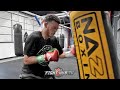 HOLY S#**! WATCH DAVID BENAVIDEZ THROW100 PUNCHES IN 10 SECONDS ON THE HEAVY BAG