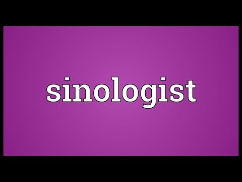 Sinologist Definition