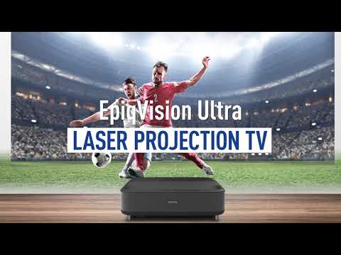 Epson EpiqVision Ultra EH-LS300B Laser Projection TV