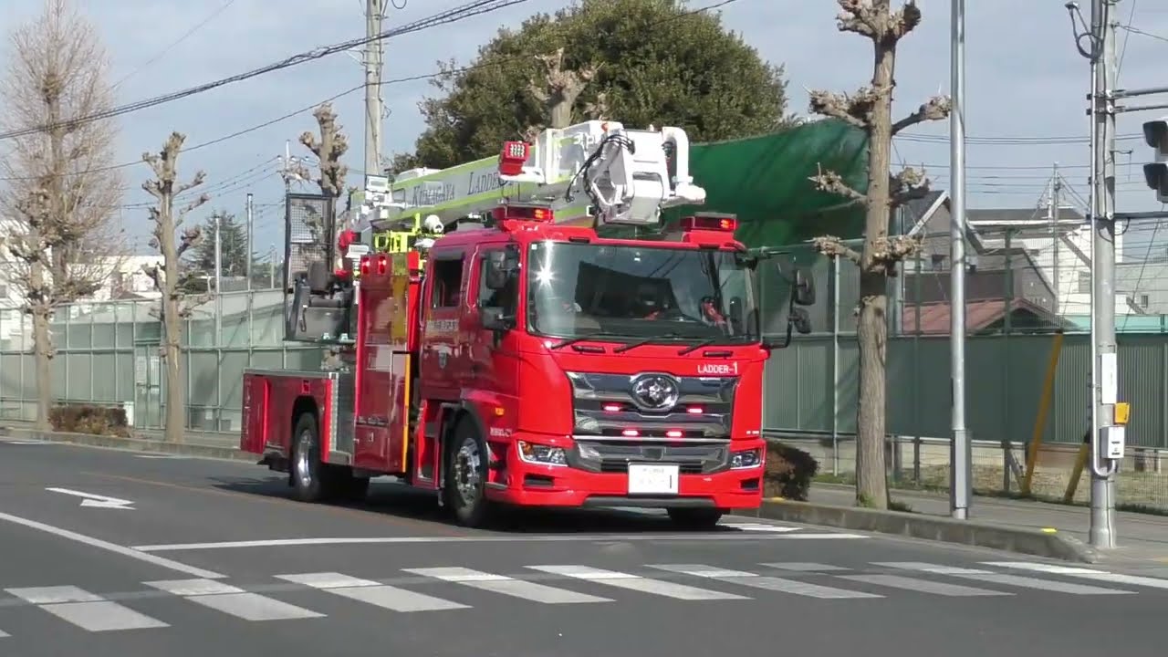 春季消防総合演習 緊急走行他　2025