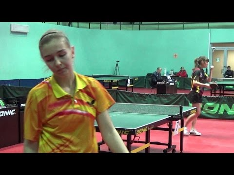 Екатерина КУЧЕНКОВА - Дарья ДУЛАЕВА Настольный теннис, Table Tennis