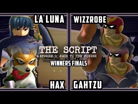 The Script - MSF | La Luna & Hax Vs. Gahtzu & Wizzrobe - Smash Melee Winners Finals