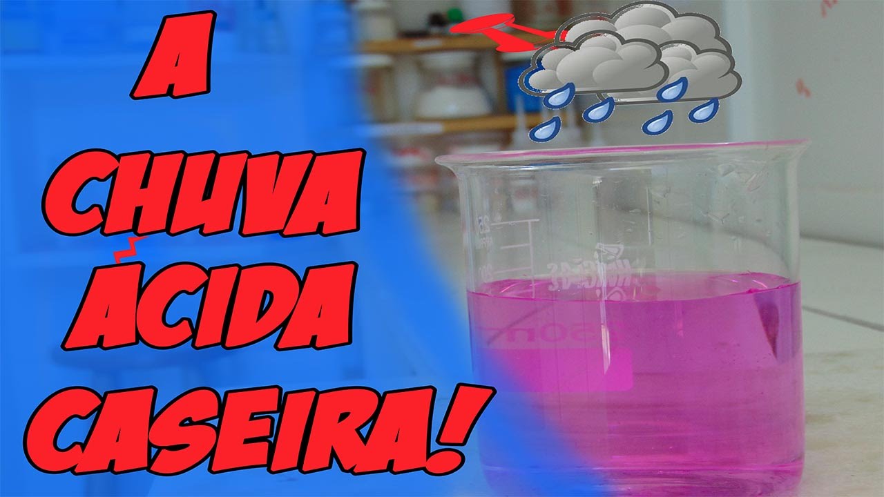 Como fazer chuva ácida em casa - [Experiencia de química]