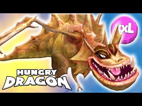 NEW XXL GRUNDERBITE DRAGON UNLOCKED!!! (HUNGRY DRAGON)