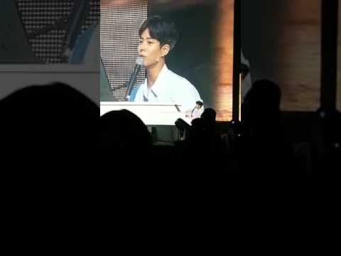 [170218] park bogum oh happy day 1st asia fanmeeting singapore [fancam] - don't worry dear