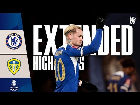 Chelsea 3-2 Leeds Utd | MUDRYK & JACKSON find the net as GALLAGHER scores a late winner! | FA Cup 24