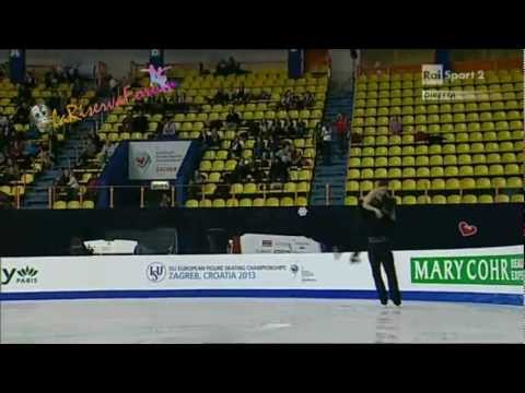 ISU ZAGREB 2013 -9/16- PAIRS SP - Daria POPOVA  Bruno MASSOT - 23.01.2013