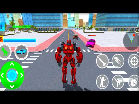 Dino Robot Transform Game | Dino Robot Car Shooting Game | Android iOS Gameplay | Robot Game