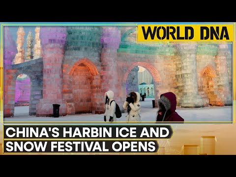 China's Harbin Ice Festival: World's Largest 1.2M sqm Winter Wonderland Opens | WION World DNA