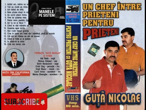 GUTA NICOLAE-UN CHEF INTRE  PRIETENI PENTRU PRIETENI (1999) (DVD)