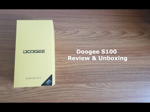 DOOGEE S100 Rugged Android Smartphone - Review & Unboxing Video