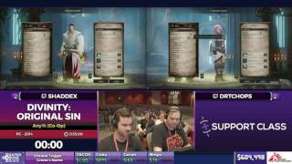 Divinity: Original Sin by Shaddex & DrTChops in 23:47 - SGDQ2017 - Part 79