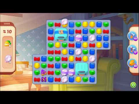 Homescapes Level 12008 - NO BOOSTERS 🏠 | SKILLGAMING ✔️