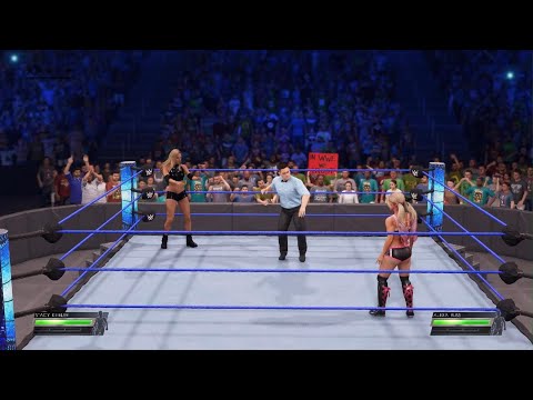 WWE 2K22 stacy keibler vs alexa bliss