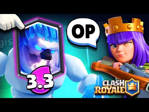 TESTO il SUPER ICEGOLEM nel 3.3 SKELEQUEENHOG! - Clash Royale