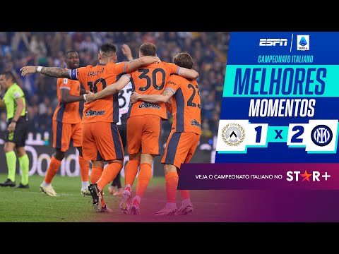 Gols e lances de Udineze x Internazionale