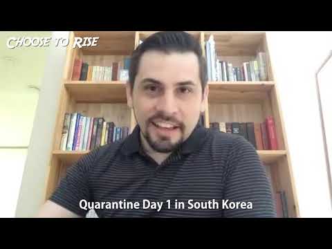 Quarantine Day 1 in South Korea: Taking the opportunity for self improvement