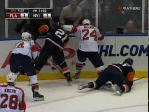 McCabe Takes Down Okposo (01/21/10)