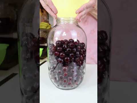 Robimy nalewkę wiśniową - Sezon na #wiśnie #nalewka #recipe