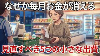 【老後のお金で痛いほど気づく】家計を苦しめるのは大きな買い物ではない…毎月消える「5つの小さな出費」| 老後の人生 | 老後のお金 | 年金生活 | 小さな出費 | 節約生活 | 家計の見直し