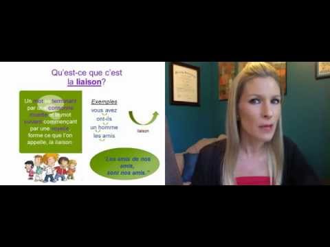 La liaison (French "Linking" Pronunciation)