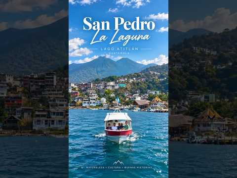San Pedro Laguna dron 4k.
