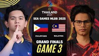 Download lagu PHILIPPINES vs MALAYSIA GAME 3 SEA GAMES THAILAND 2025 MLBB GOLD MEDAL MATCH | PHI vs MAS mp3