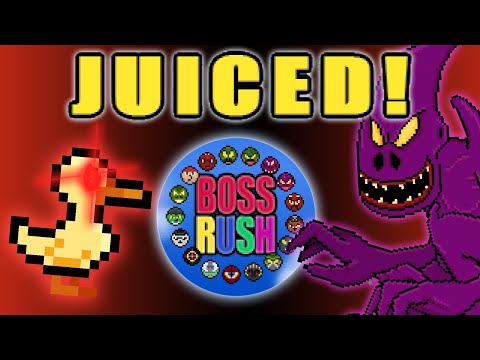 Juiced! - Boss Rush (with duck mask)