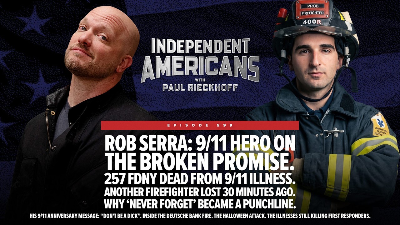 Rob Serra: 9/11 hero on the broken promise. 257 FDNY dead from 9/11 illness.
