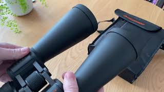 Celestron Skymaster 15x70 binoculars - how to stop seeing double with simple collimation.