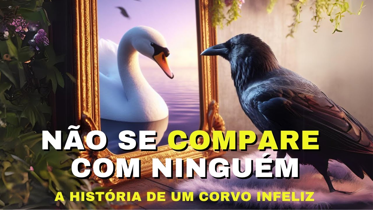 Não se compare a ninguém - A Historia de um Corvo Infeliz que fará você mudar sua visão de mundo