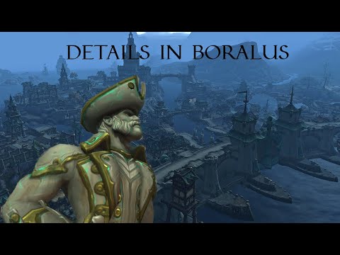 World of Warcraft -  Details in Boralus - WOW First Person - WOW Ambiance - Boralus Music