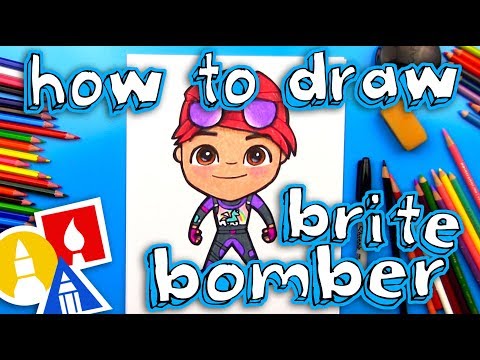 How To Draw Brite Bomber From Fortnite