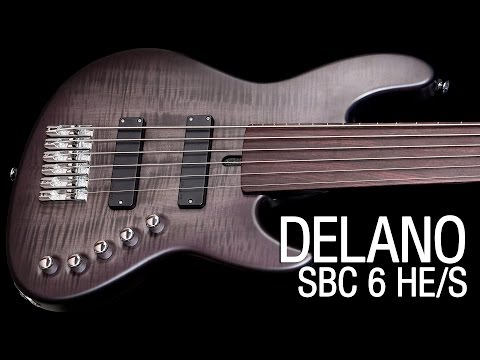 Delano SBC 6 HE/S - fretless