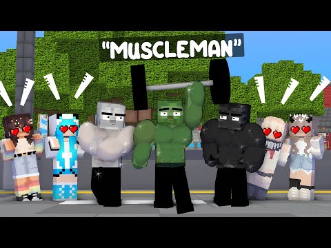 Monsters became HUNK: "ALL EYES ON ME" : Minecraft Animation