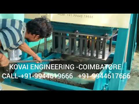 Heavy Duty Solid Block Making Machine