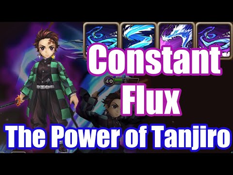 The Power Dark & Water Tanjiro, Whirlpool and Constant Flux to destroy all enemy🫣🫣🫣【DS Collab RTA】