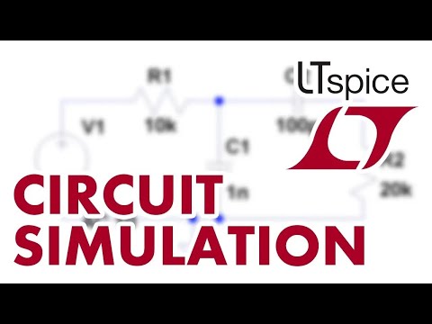 Circuit Simulation in LTSpice Tutorial part 1/3