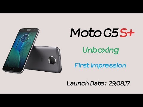 Moto G5S+ Unboxing | First Impression | U Can Tech